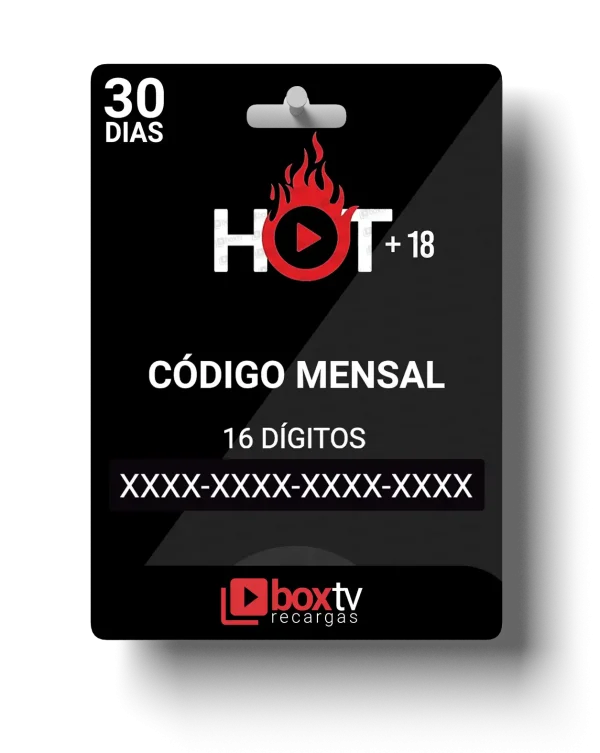 Recarga Hot 30 dias (+18 )