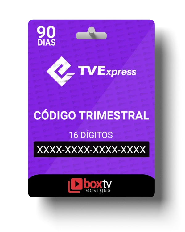 Recarga TV Express 90 dias