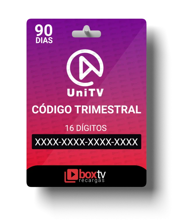 Recarga UniTv 90 dias